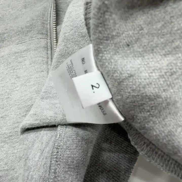 Thom Browne Thom Browne Gray Zippered Hoodie for Men Size US M / EU 48-50 / 2 - 5 Thumbnail