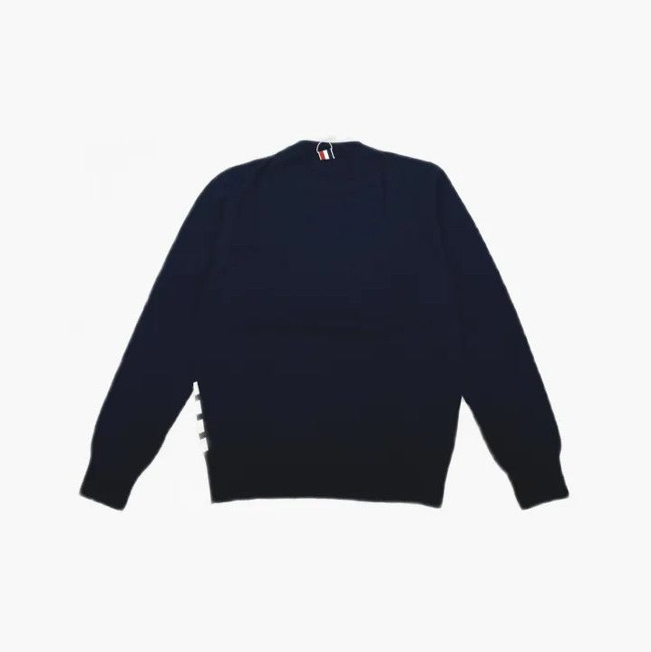 Thom Browne Thom Browne Classic Knitted Sweater in Blue Size US M / EU 48-50 / 2 - 3 Thumbnail