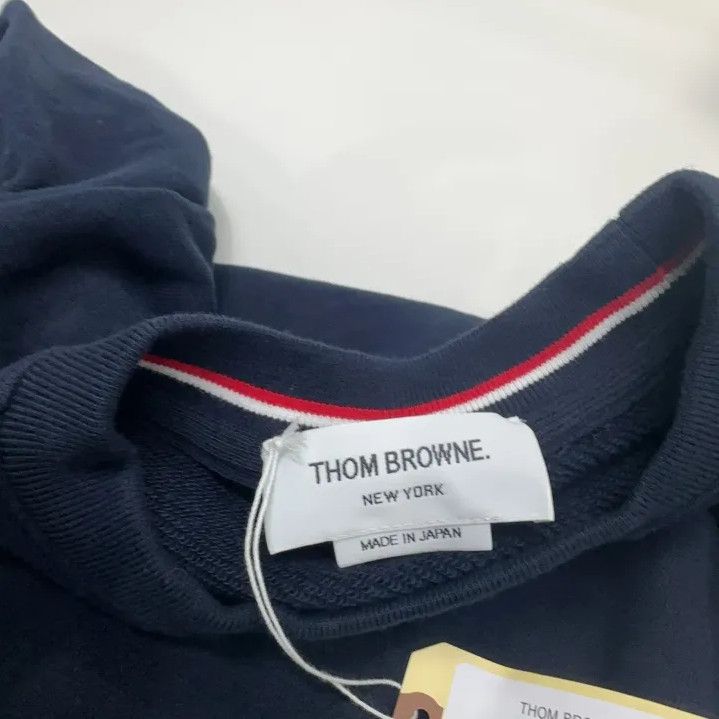 Thom Browne Thom Browne Men's Classic Navy Sweatshirt Size US M / EU 48-50 / 2 - 5 Thumbnail