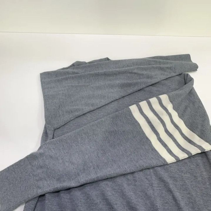 Thom Browne Thom Browne Gray Striped Long Sleeve Sweater Size US M / EU 48-50 / 2 - 8 Thumbnail