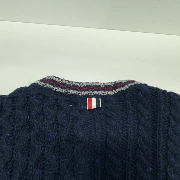 Thom Browne Thom Browne Ribbed Knit Sweater for Men Size US M / EU 48-50 / 2 - 13 Thumbnail