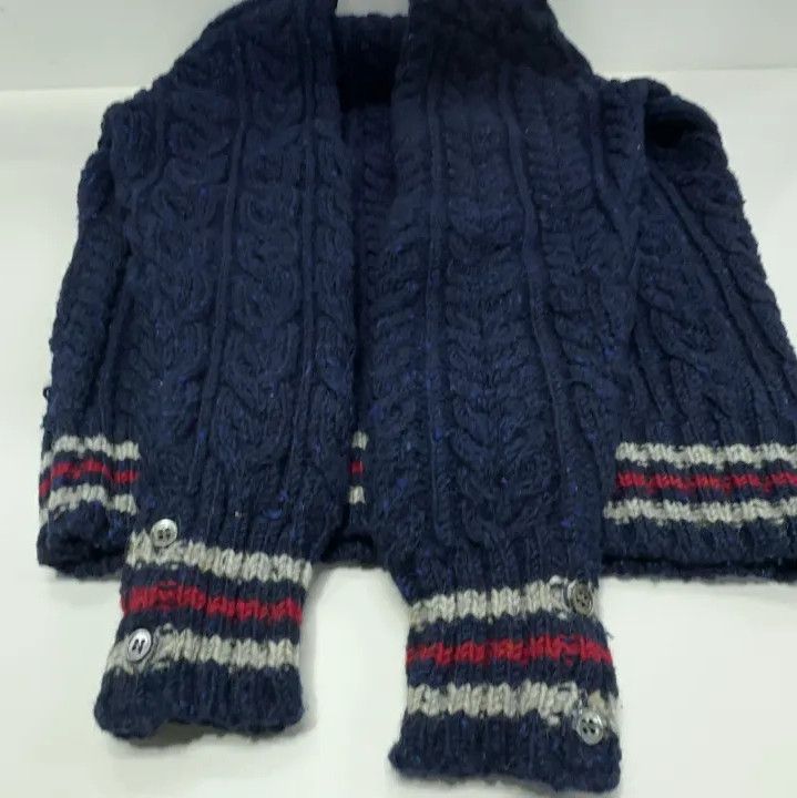 Thom Browne Thom Browne Ribbed Knit Sweater for Men Size US M / EU 48-50 / 2 - 11 Thumbnail