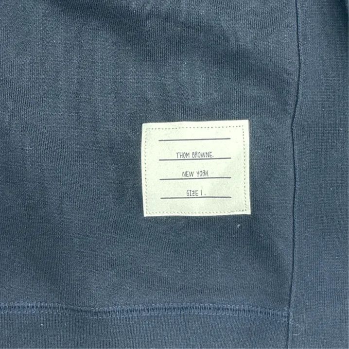Thom Browne Thom Browne Classic Navy Striped Crewneck Sweatshirt Size US M / EU 48-50 / 2 - 3 Thumbnail