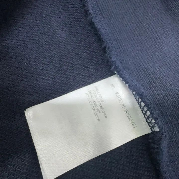 Thom Browne Thom Browne Classic Navy Hoodie with Stripes Size US S / EU 44-46 / 1 - 5 Thumbnail
