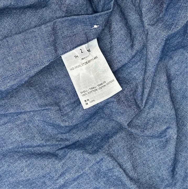 Thom Browne Thom Browne Classic Four Stripe Button-Up Shirt Size US S / EU 44-46 / 1 - 3 Thumbnail