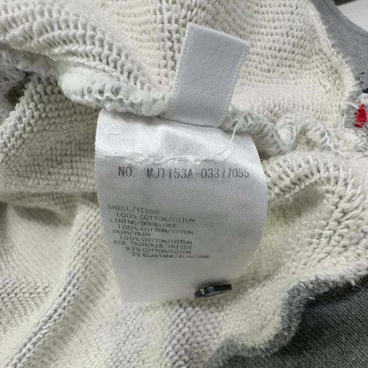 Thom Browne Thom Browne Gray Zip-Up Hoodie with Stripes Size US M / EU 48-50 / 2 - 5 Thumbnail