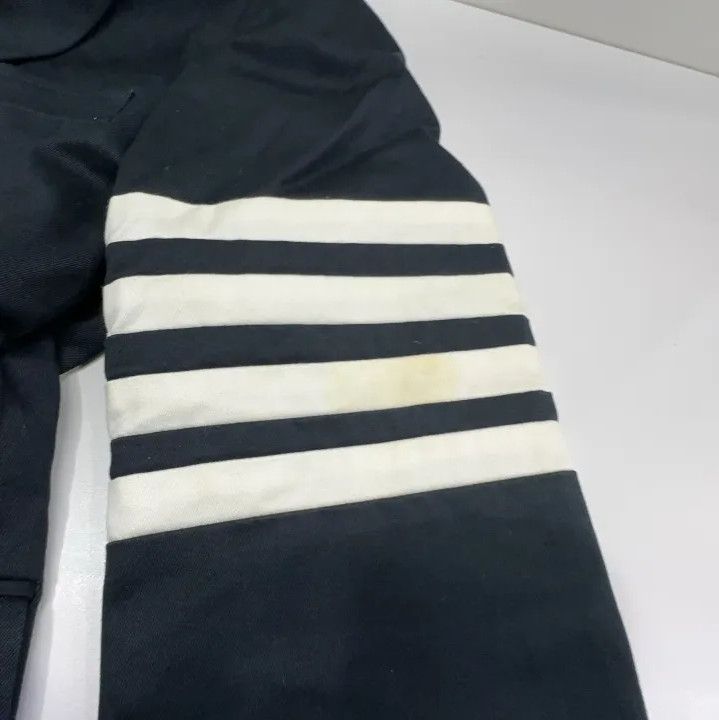 Thom Browne Thom Browne Striped Double-Slit Suit Jacket Size US M / EU 48-50 / 2 - 7 Thumbnail