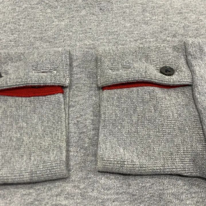 Thom Browne Thom Browne Gray Crewneck Long Sleeve Sweatshirt Size US S / EU 44-46 / 1 - 7 Thumbnail