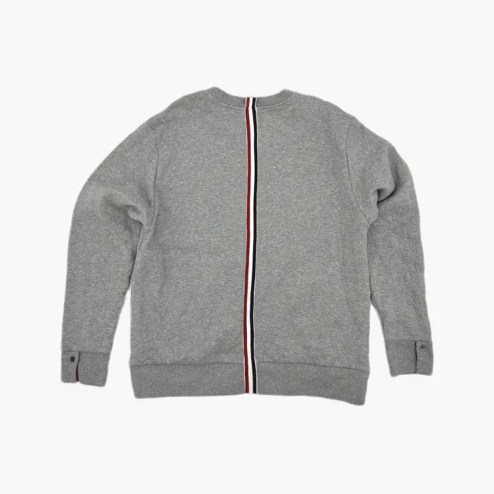 Thom Browne Thom Browne Gray Crewneck Long Sleeve Sweatshirt Size US S / EU 44-46 / 1 - 3 Thumbnail