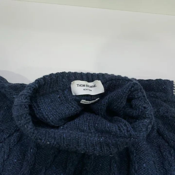 Thom Browne Thom Browne Classic Crewneck Wool Sweater Size US S / EU 44-46 / 1 - 6 Thumbnail