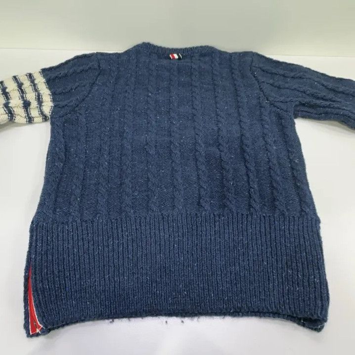 Thom Browne Thom Browne Classic Crewneck Wool Sweater Size US S / EU 44-46 / 1 - 12 Thumbnail
