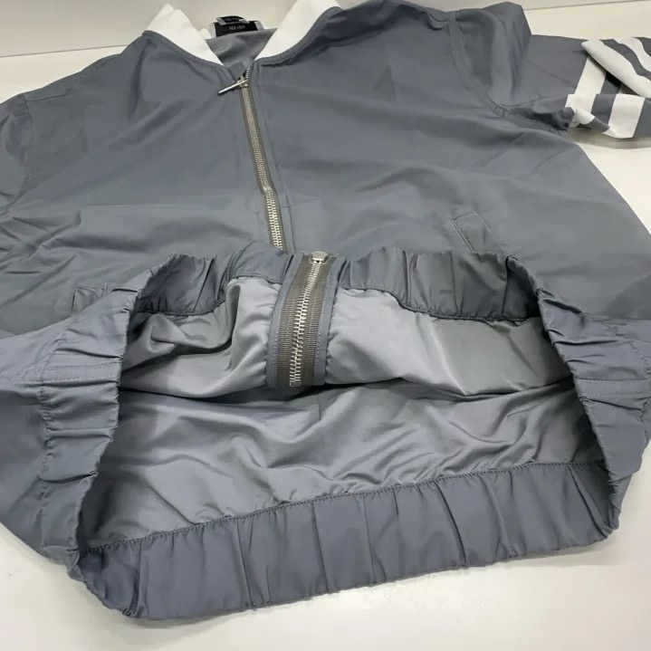 Thom Browne Thom Browne Classic Four Stripe Zip Jacket Size US S / EU 44-46 / 1 - 11 Thumbnail