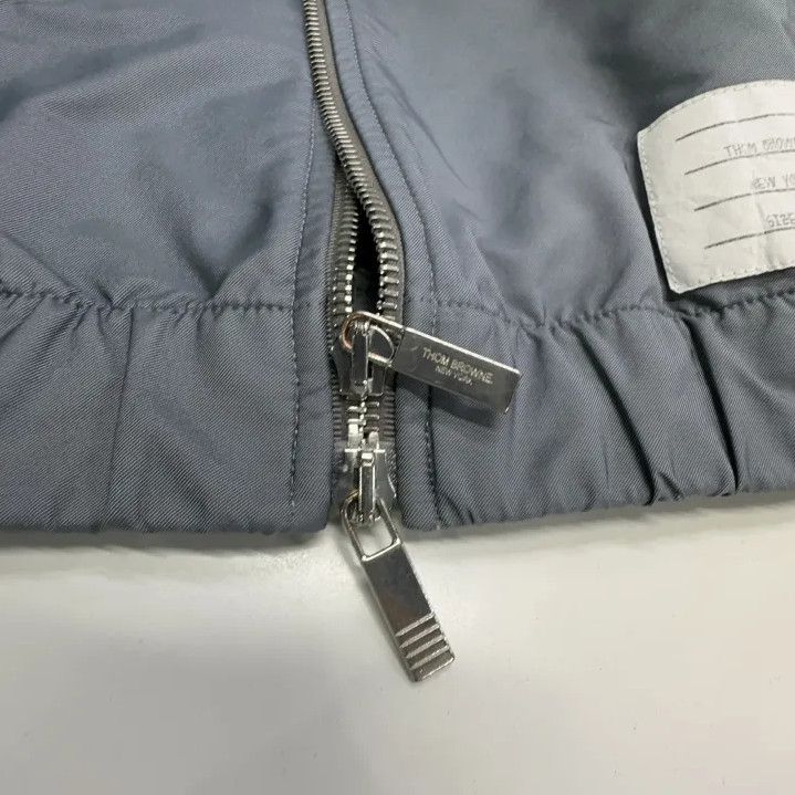 Thom Browne Thom Browne Classic Four Stripe Zip Jacket Size US S / EU 44-46 / 1 - 16 Thumbnail