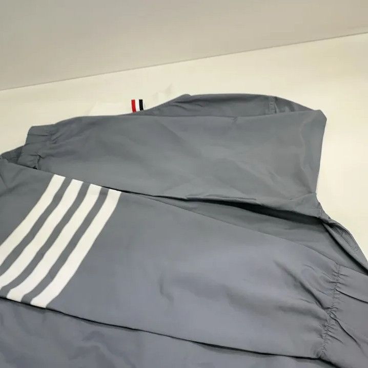 Thom Browne Thom Browne Classic Four Stripe Zip Jacket Size US S / EU 44-46 / 1 - 13 Thumbnail