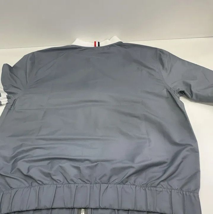 Thom Browne Thom Browne Classic Four Stripe Zip Jacket Size US S / EU 44-46 / 1 - 15 Thumbnail