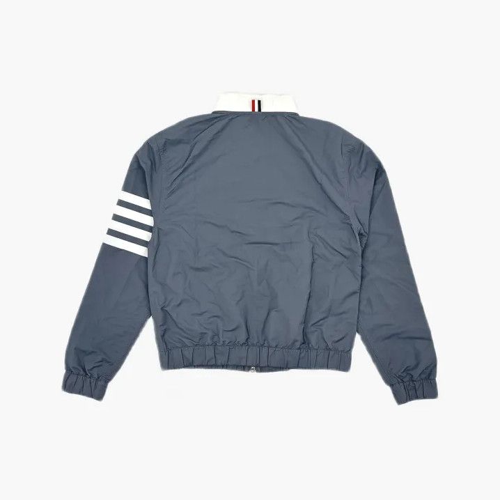 Thom Browne Thom Browne Classic Four Stripe Zip Jacket Size US S / EU 44-46 / 1 - 3 Thumbnail