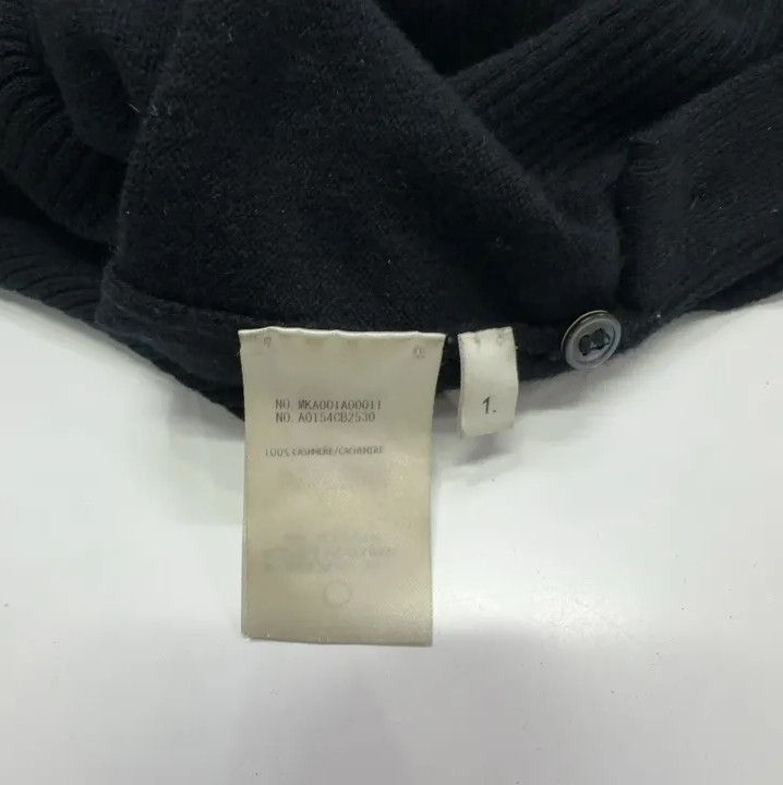 Thom Browne Thom Browne Black Long Sleeve Wool Sweater Size US S / EU 44-46 / 1 - 5 Thumbnail
