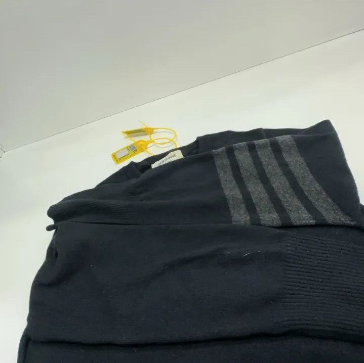 Thom Browne Thom Browne Black Long Sleeve Wool Sweater Size US S / EU 44-46 / 1 - 10 Thumbnail