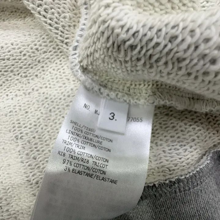 Thom Browne Thom Browne Gray Zip-Up Hoodie with Stripe Details Size US M / EU 48-50 / 2 - 4 Thumbnail