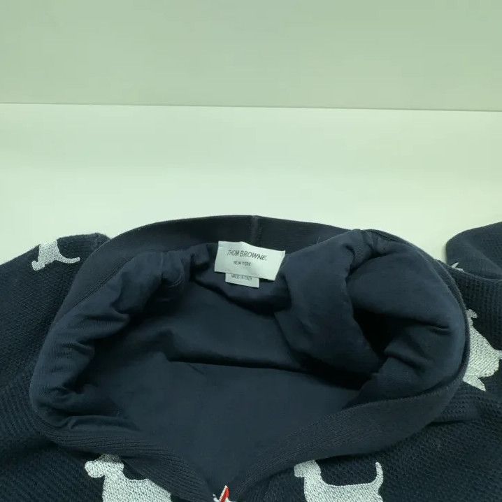 Thom Browne Thom Browne Dog Pattern Knit Cardigan Size US S / EU 44-46 / 1 - 7 Thumbnail