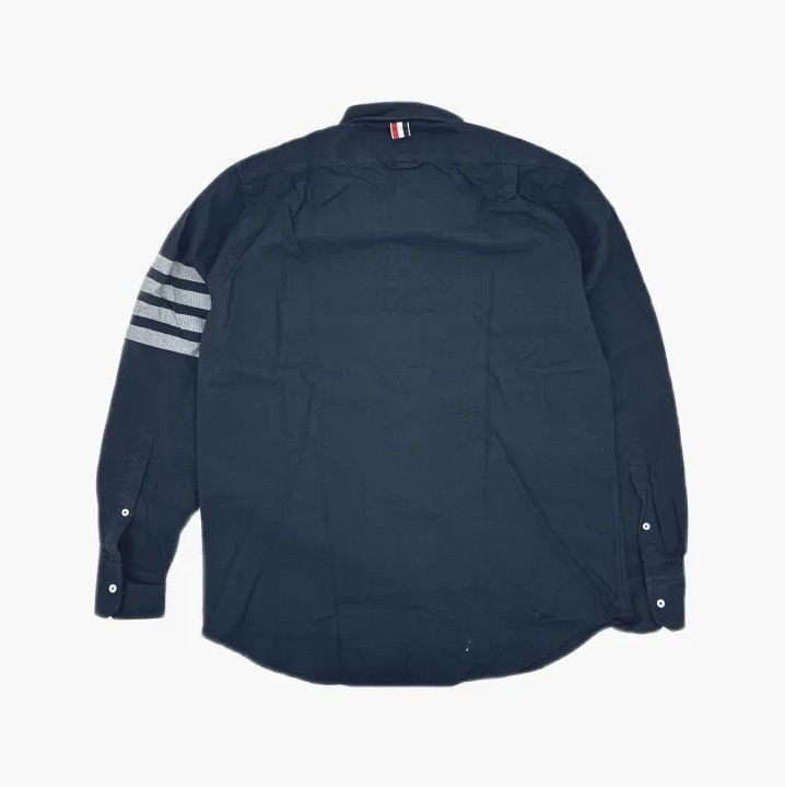 Thom Browne Thom Browne Classic Blue Long Sleeve Shirt Size US M / EU 48-50 / 2 - 3 Thumbnail