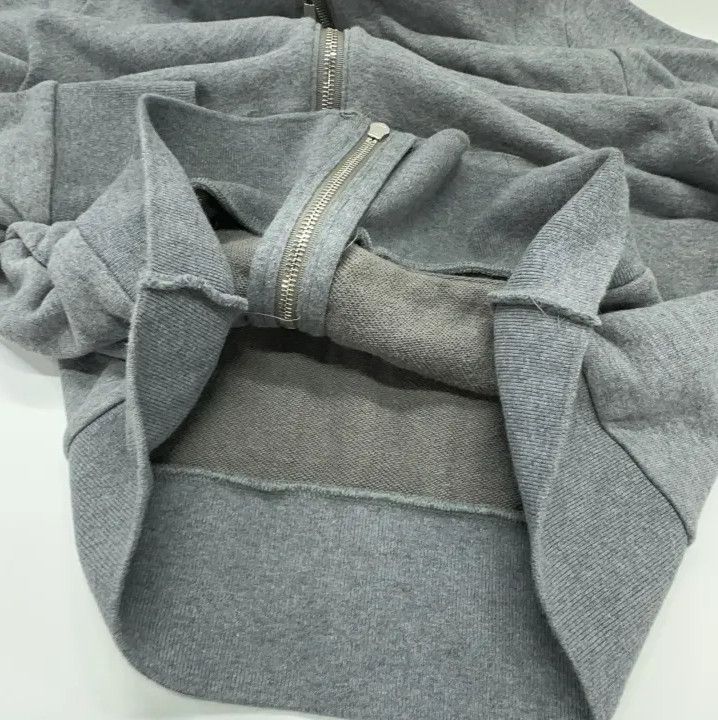 Thom Browne Thom Browne Classic Grey Hooded Zip Sweatshirt Size US M / EU 48-50 / 2 - 8 Thumbnail