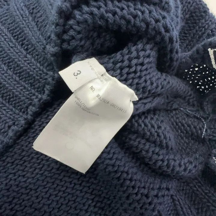 Thom Browne Thom Browne Navy Blue Dolphin Knit Sweater Size US M / EU 48-50 / 2 - 4 Thumbnail