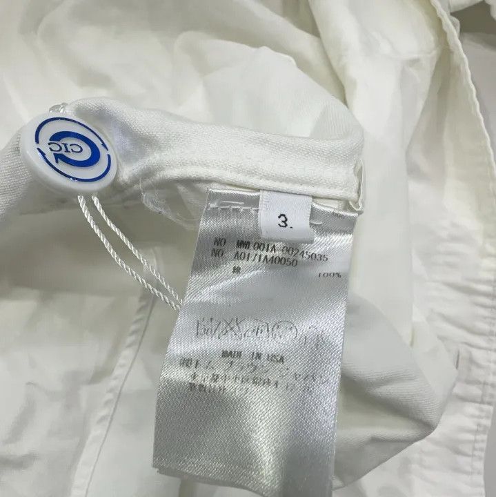 Thom Browne Thom Browne White Casual Long Sleeve Shirt Size US M / EU 48-50 / 2 - 5 Thumbnail