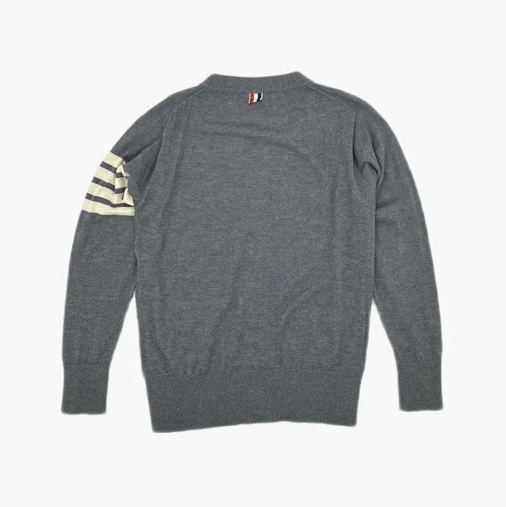 Thom Browne Thom Browne Gray Long Sleeve Cardigan Size US S / EU 44-46 / 1 - 3 Thumbnail