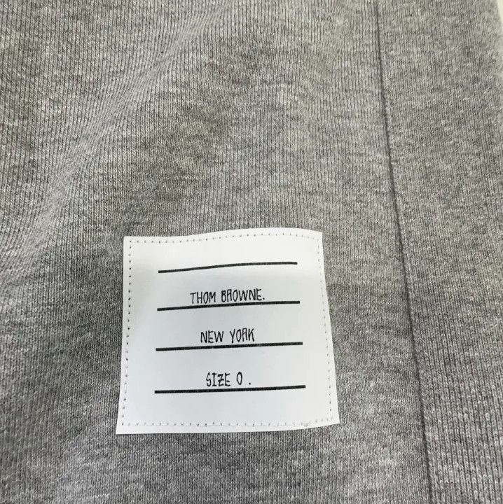 Thom Browne Thom Browne Classic Grey Striped Crewneck Sweatshirt Size US M / EU 48-50 / 2 - 5 Thumbnail