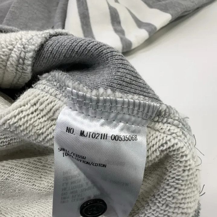 Thom Browne Thom Browne Classic Grey Striped Crewneck Sweatshirt Size US M / EU 48-50 / 2 - 6 Thumbnail
