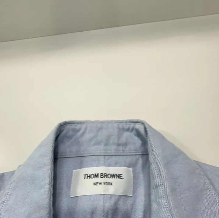 Thom Browne Thom Browne Short Sleeve Striped Shirt for Men Size US S / EU 44-46 / 1 - 4 Thumbnail