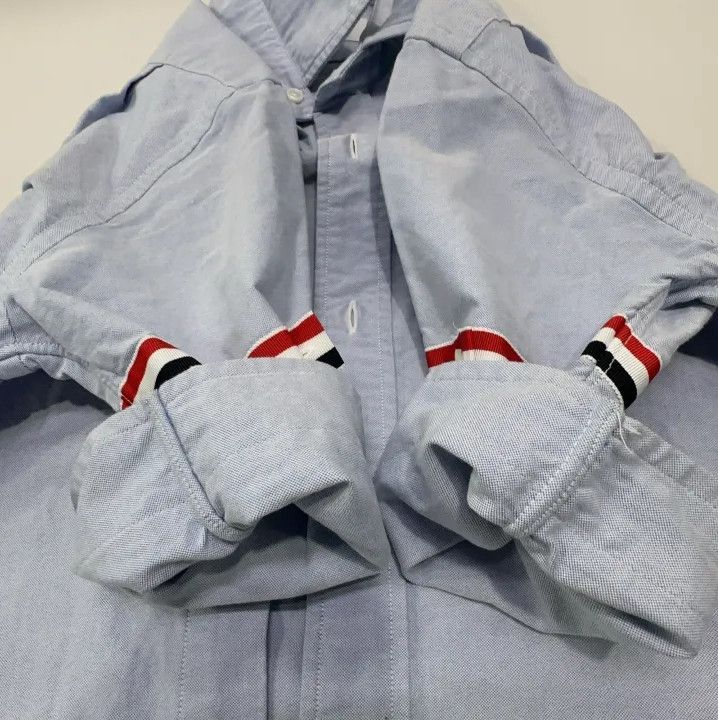 Thom Browne Thom Browne Short Sleeve Striped Shirt for Men Size US S / EU 44-46 / 1 - 11 Thumbnail