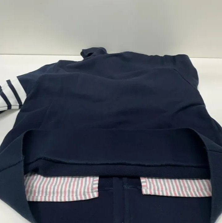 Thom Browne Thom Browne Classic V-Neck Cotton Knit Sweater Size US S / EU 44-46 / 1 - 13 Thumbnail