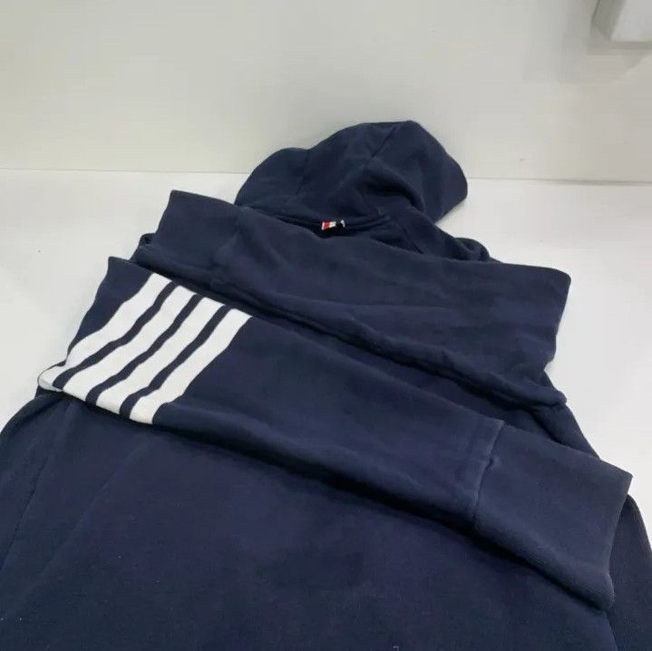 Thom Browne Thom Browne Classic Stripe Hooded Sweatshirt Size US M / EU 48-50 / 2 - 15 Thumbnail