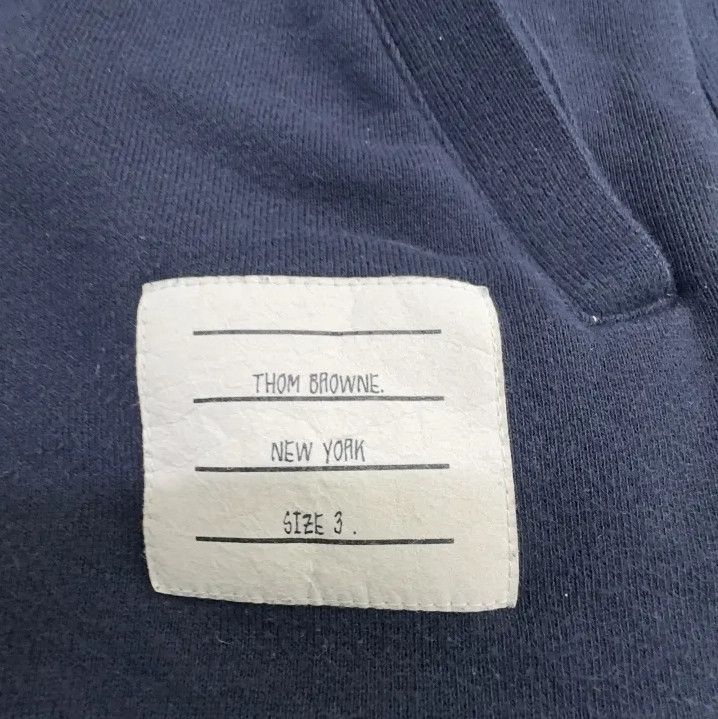 Thom Browne Thom Browne Classic Stripe Hooded Sweatshirt Size US M / EU 48-50 / 2 - 5 Thumbnail