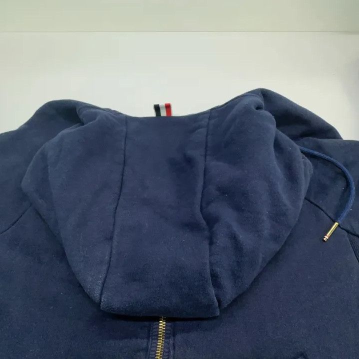 Thom Browne Thom Browne Classic Stripe Hooded Sweatshirt Size US M / EU 48-50 / 2 - 7 Thumbnail