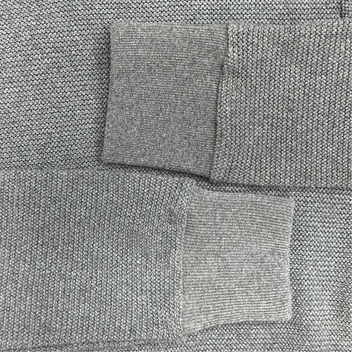 Thom Browne Thom Browne Gray Striped Long Sleeve Sweater Size US S / EU 44-46 / 1 - 5 Thumbnail