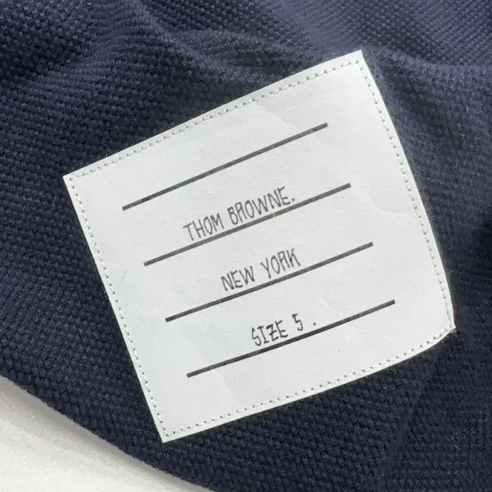 Thom Browne Thom Browne Long Sleeve Striped Shirt for Men Size US L / EU 52-54 / 3 - 5 Thumbnail