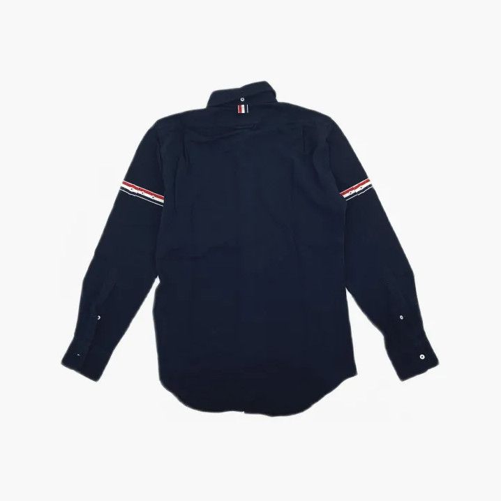 Thom Browne Thom Browne Striped Long Sleeve Shirt for Men Size US S / EU 44-46 / 1 - 3 Thumbnail
