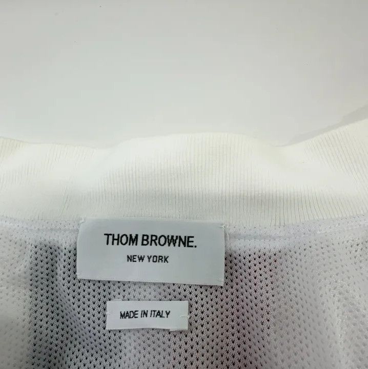 Thom Browne Thom Browne White Rwb Stripe Bomber Jacket Size US L / EU 52-54 / 3 - 5 Thumbnail