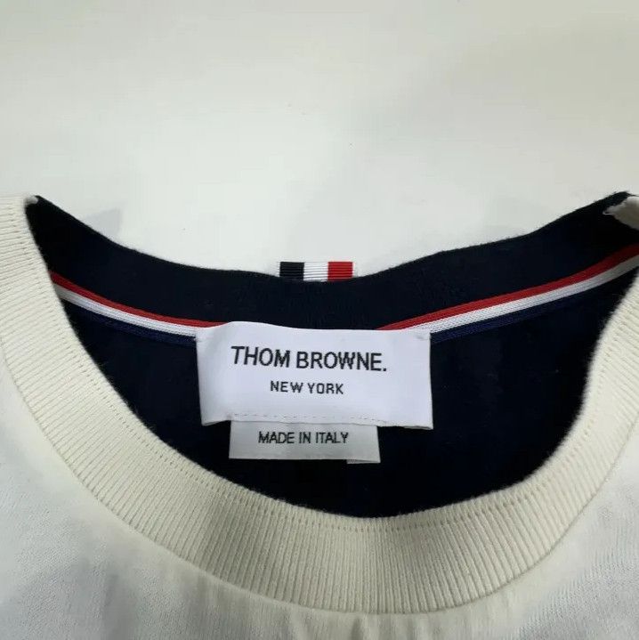 Thom Browne Thom Browne Striped Short Sleeve T-Shirt Size US S / EU 44-46 / 1 - 6 Thumbnail