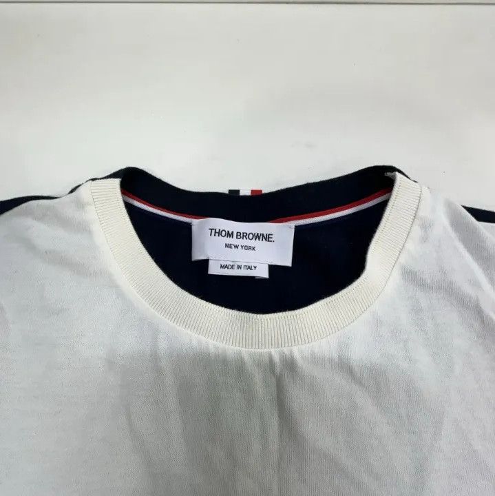 Thom Browne Thom Browne Striped Short Sleeve T-Shirt Size US S / EU 44-46 / 1 - 7 Thumbnail