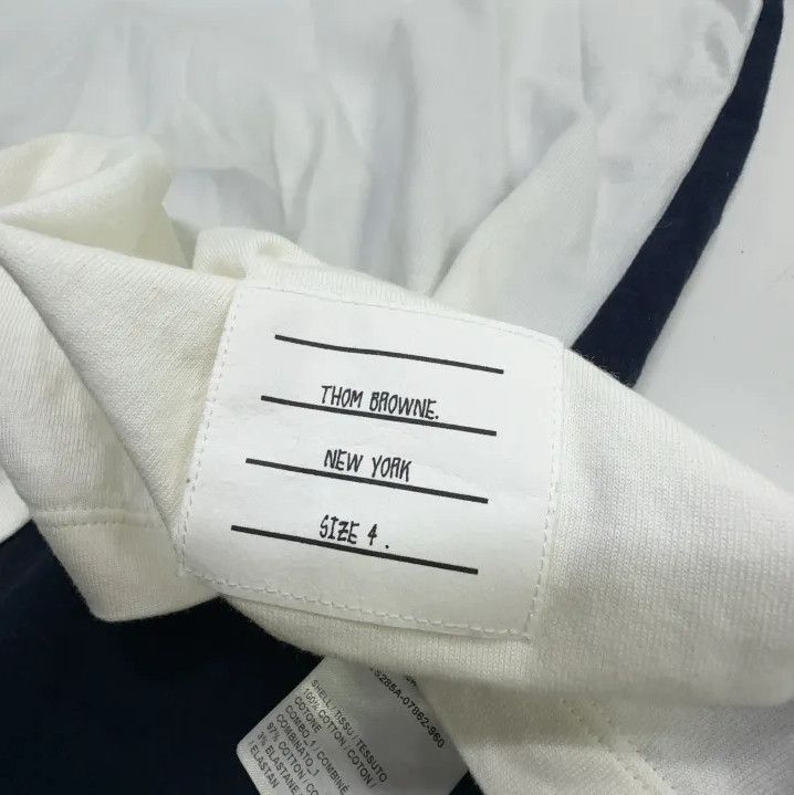 Thom Browne Thom Browne Striped Short Sleeve T-Shirt Size US S / EU 44-46 / 1 - 4 Thumbnail
