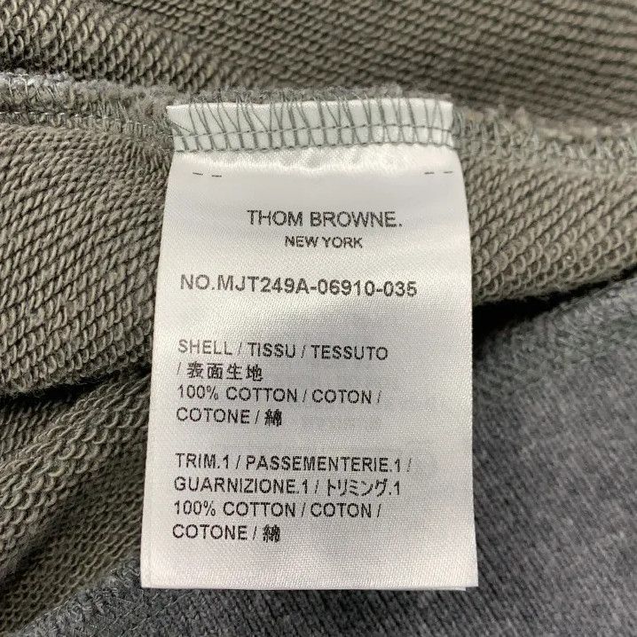 Thom Browne Thom Browne Classic Stripe Zip-Up Hoodie Size US M / EU 48-50 / 2 - 5 Thumbnail