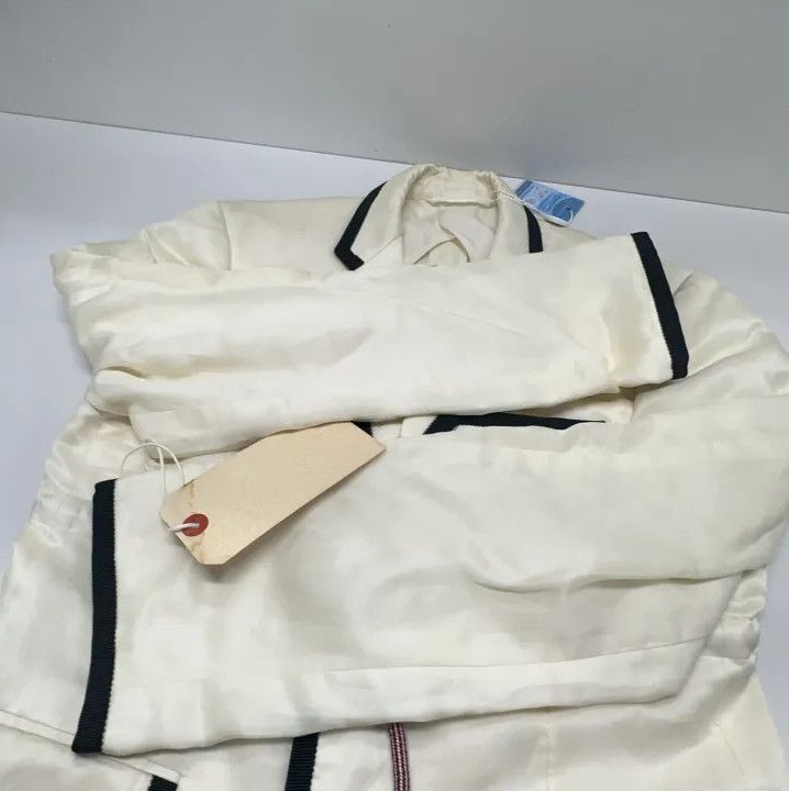 Thom Browne Thom Browne Casual One-Button Blazer in Beige Size US S / EU 44-46 / 1 - 9 Thumbnail
