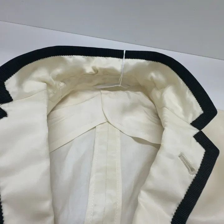 Thom Browne Thom Browne Casual One-Button Blazer in Beige Size US S / EU 44-46 / 1 - 7 Thumbnail