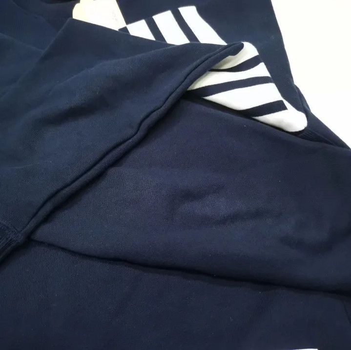 Thom Browne Thom Browne Classic Navy Crewneck Sweatshirt Size US M / EU 48-50 / 2 - 6 Thumbnail