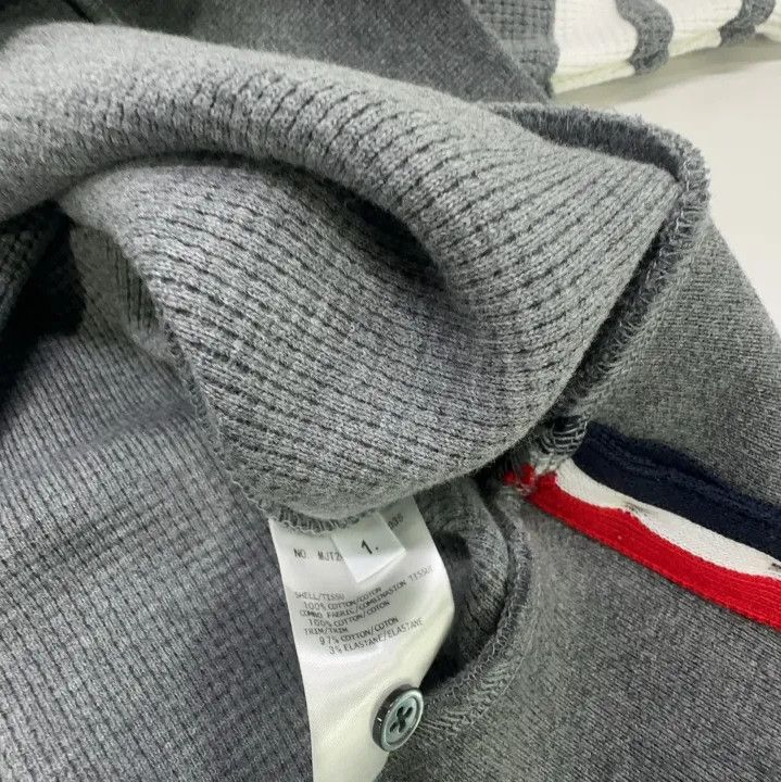 Thom Browne Thom Browne Classic Gray Long Sleeve Sweatshirt Size US S / EU 44-46 / 1 - 6 Thumbnail