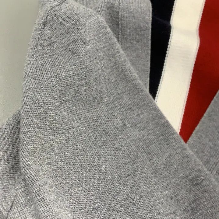 Thom Browne Thom Browne Gray Casual Knit Cardigan for Men Size US M / EU 48-50 / 2 - 8 Thumbnail